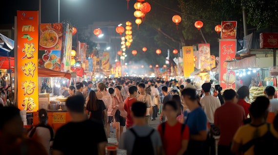 台湾夜市