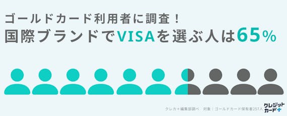 made_ゴールドカード独自調査VISA65%